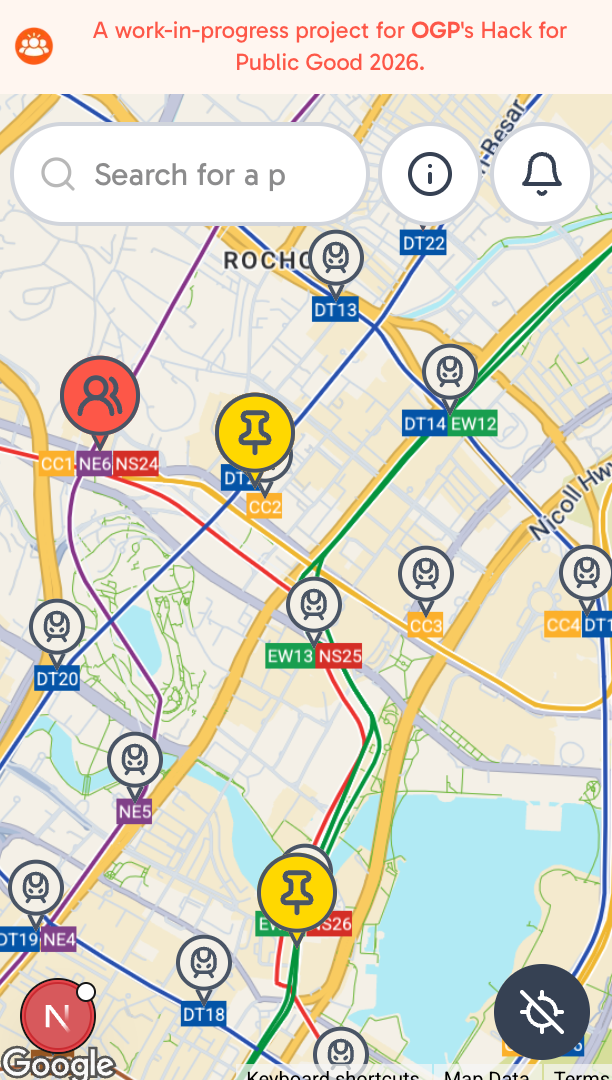 How user threads and pinned threads are seen from app